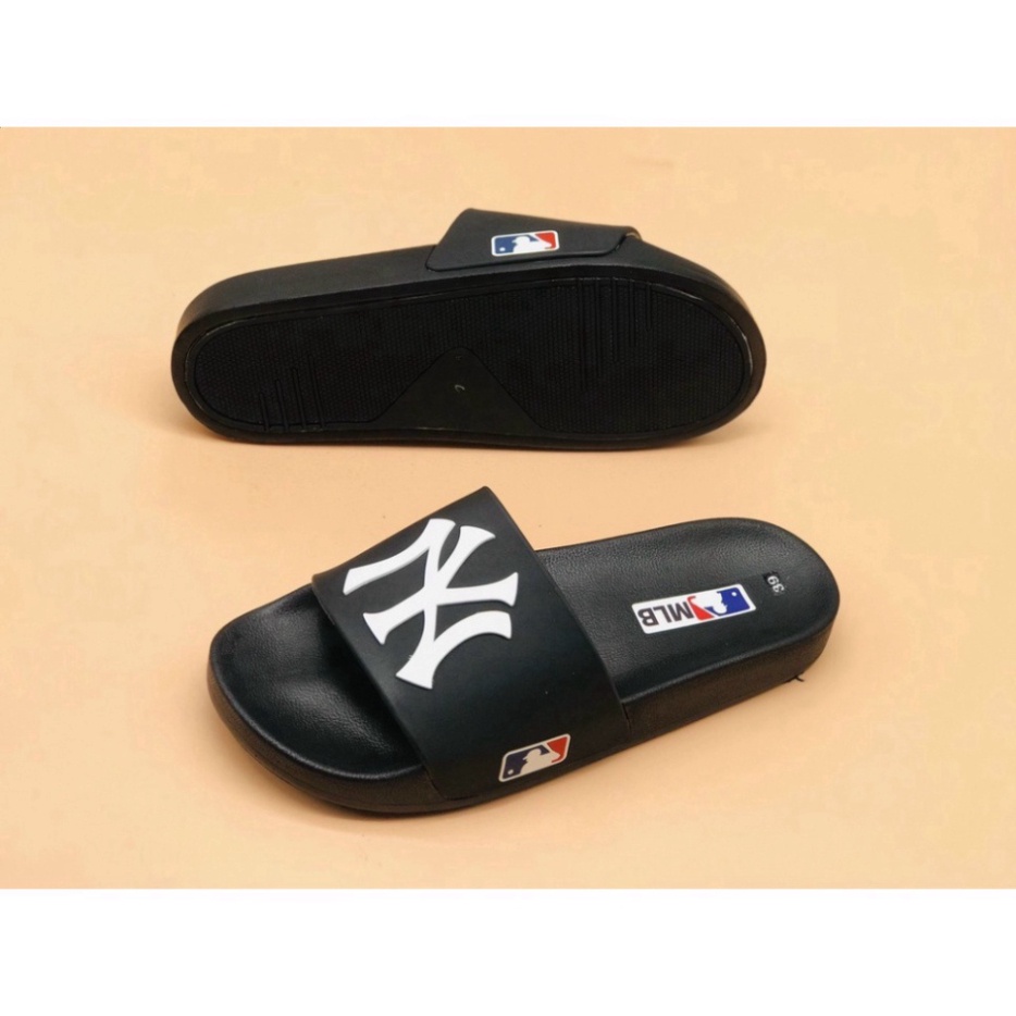 Dép Nam-dép quai ngang ny mlb cao su bản đẹp đi êm H2T STORE
