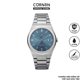 Đồng Hồ Nam Curnon Detroit I-94 Dây Kim Loại Chính Hãng, Kèm Lịch Số Thể Thao Dễ Đeo