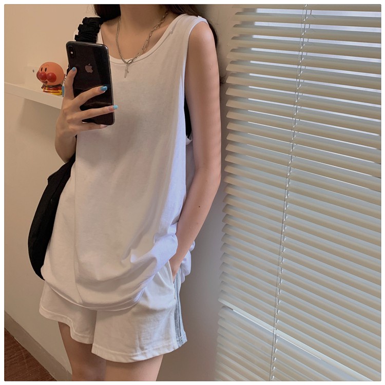 Áo Không Tay Dáng Rộng Rãi Phong Cách Hàn Quốc Dành Cho Nữ | BigBuy360 - bigbuy360.vn