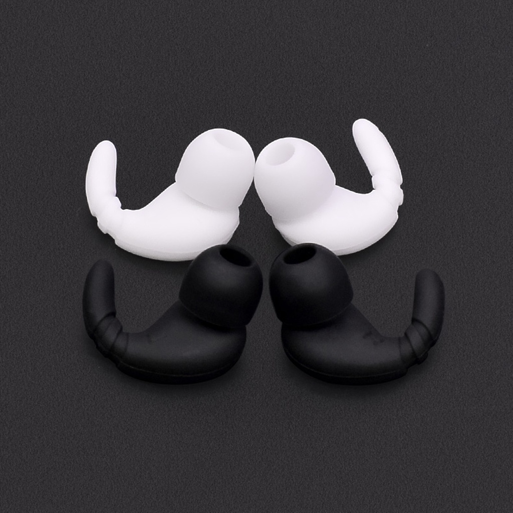 Set 2 vỏ bọc nút tai nghe nhét tai silicone có móc cài thay thế dành cho JBL