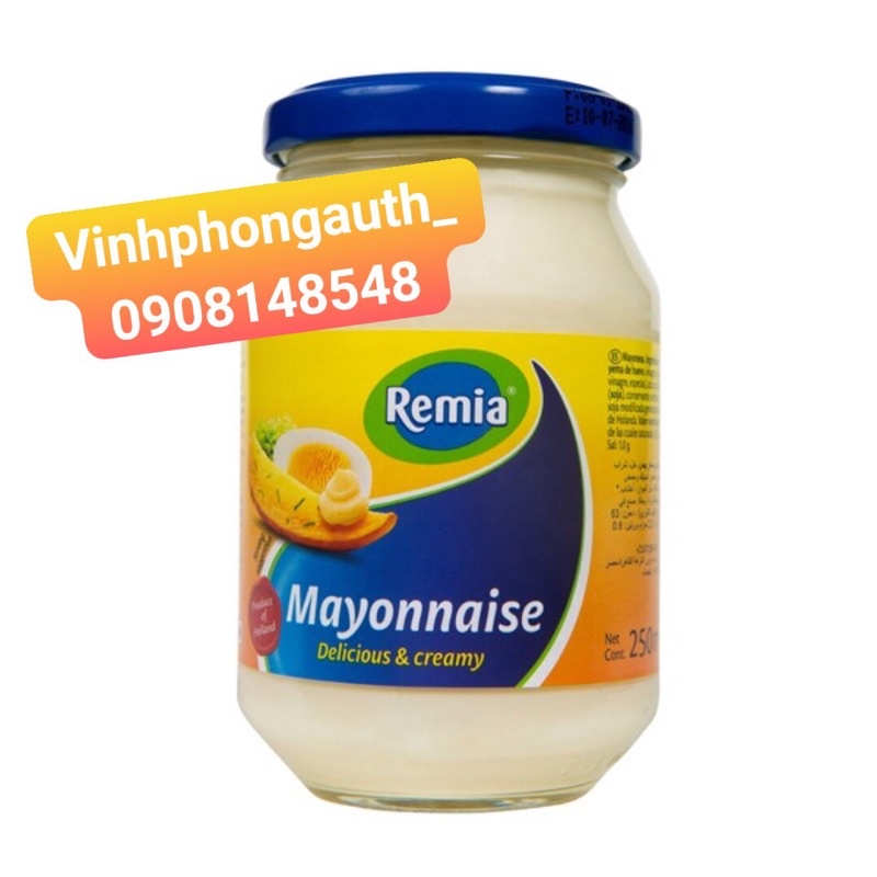 Sốt Mayonnaise nhãn hiệu REMIA 1000ml