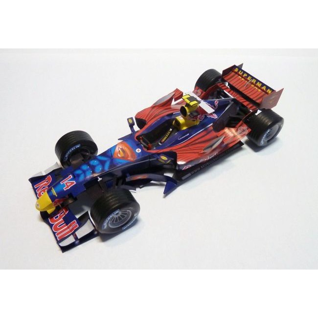 Diy Papercraft F1 Red Bull Rb2 Pattern