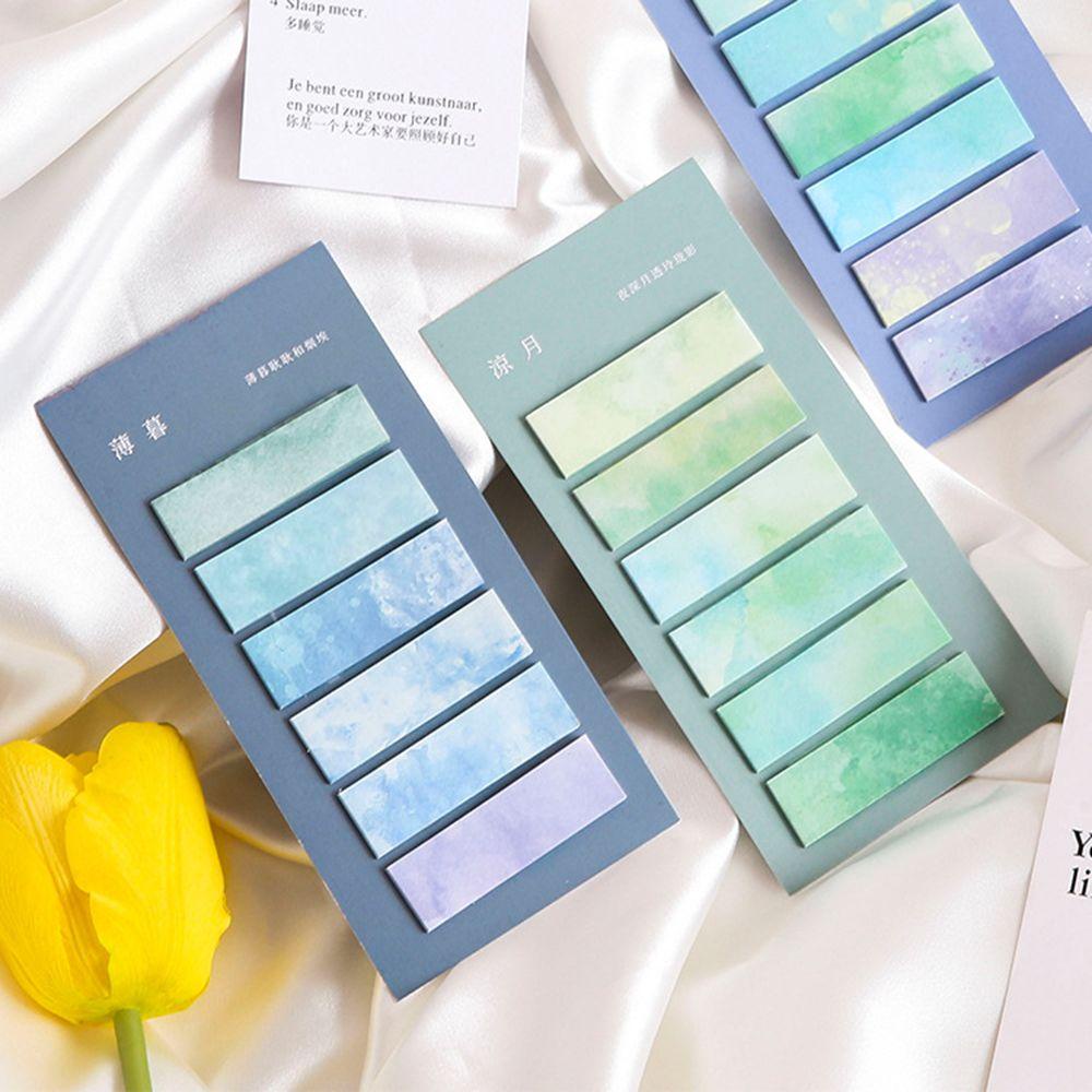 Set 120 Tờ Giấy Ghi Chú Nhiều Màu Sắc ​Giấy Ghi Chú Họa Tiết Xinh Xắn