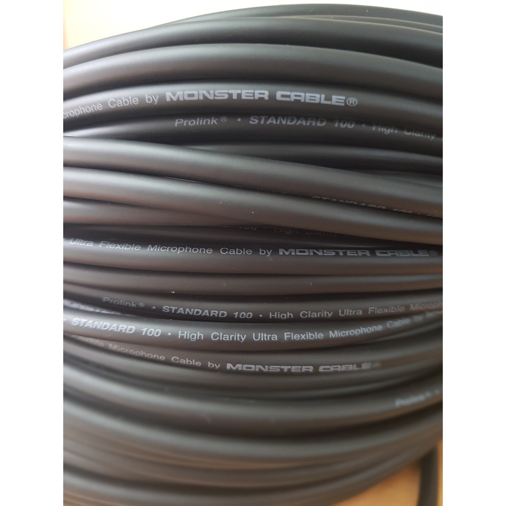 01 met Dây AV, dây tín hiệu âm thanh Monster Standard 100 chính hãng cao cấp