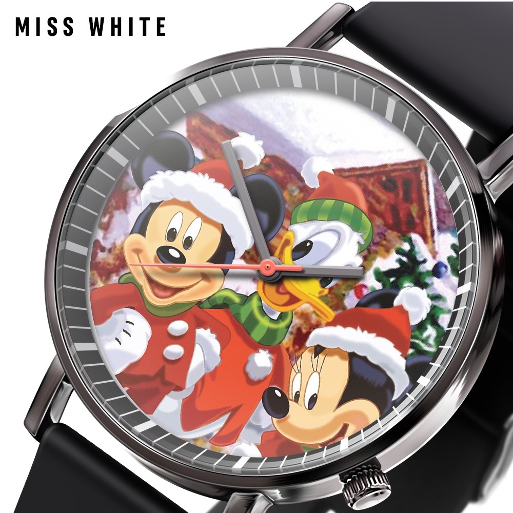 [Joias Malucas] Đồng Hồ Đeo Tay Thạch Anh Hình Chuột Mickey Hoạt Hình Đơn Giản Hiện Đại Thời Trang Cho Học Sinh Nam Và