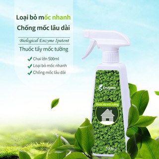 Chai xịt nấm mốc bức phá siêu mạnh nhanh chóng Nano Enzyme 2 chai