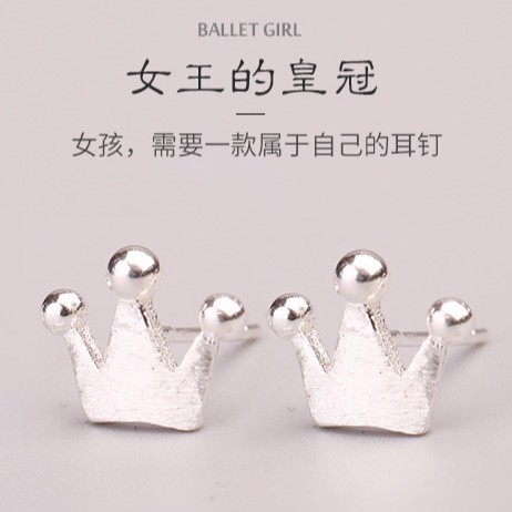 Bông Tai Mạ Bạc 925 Chống Xỏ Lỗ 48 Kiểu Cá Tính Cho Nữ