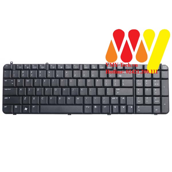 Bàn phím laptop HP Compaq Presario A900 A909 A945 Cáp Cong NEW 100%