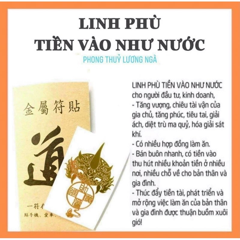 Combo 4 Hình Linh Phù Rán Điện Thoại