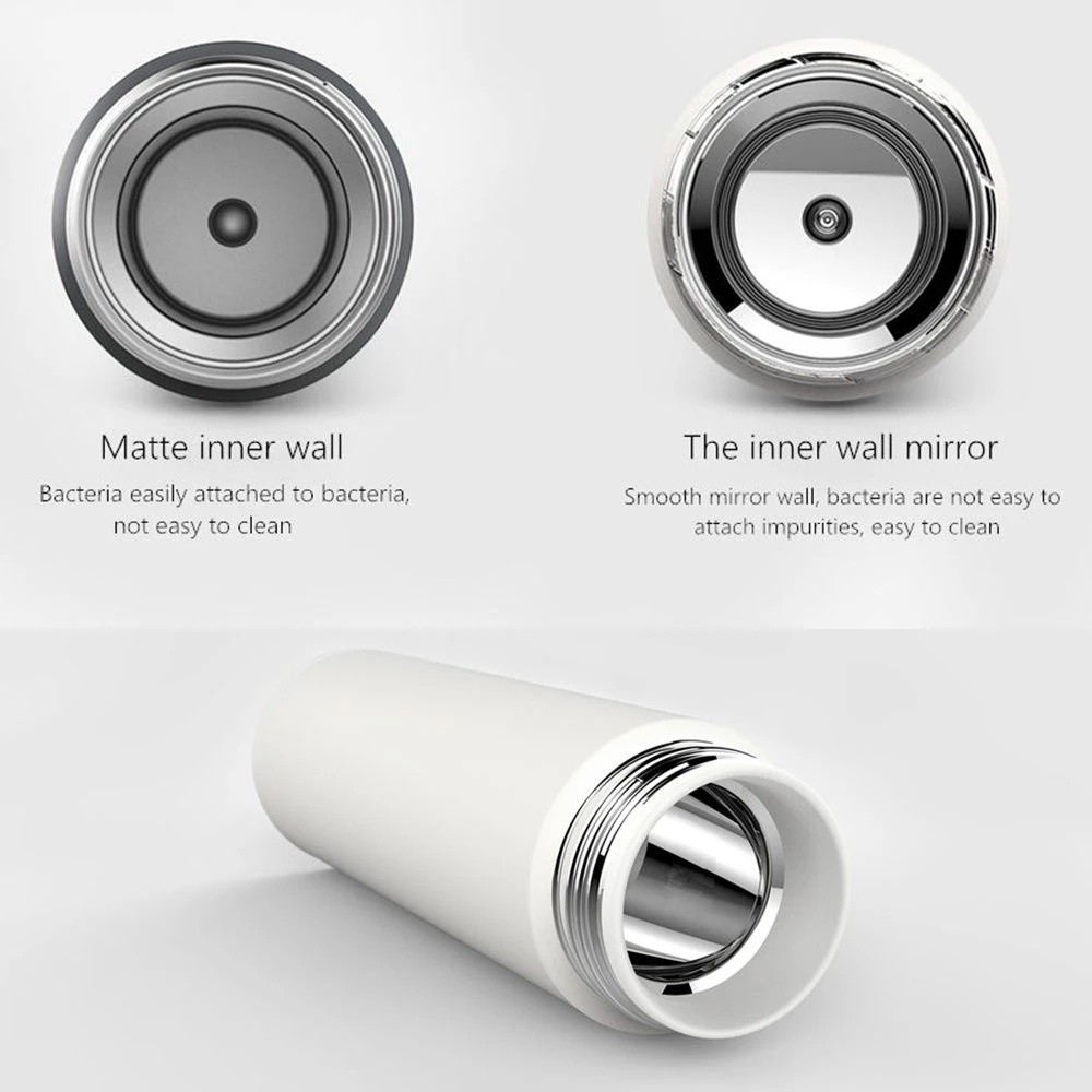 Bình Nước Giữ Nhiệt Xiaomi Mijia 500ml 350ml 480ml 12 Giờ Bằng Thép Không Gỉ