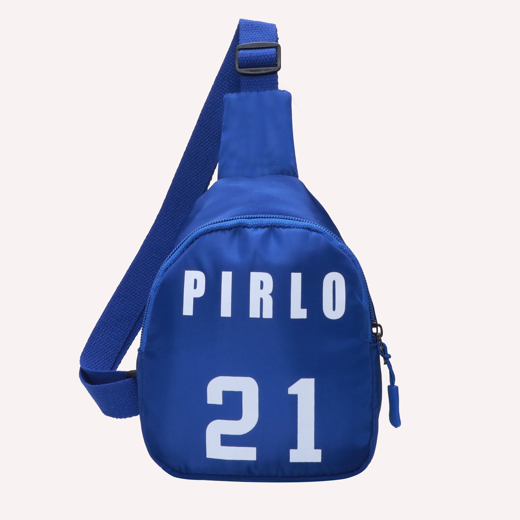 Túi đeo chéo in tên cầu thủ bóng đá thế giới cho bé trai và bé gái
