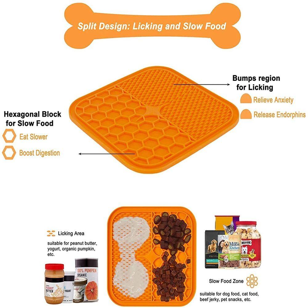 Thảm Lót Thức Ăn Chậm Giúp Giảm Căng Thẳng Dành Cho Thú Cưng