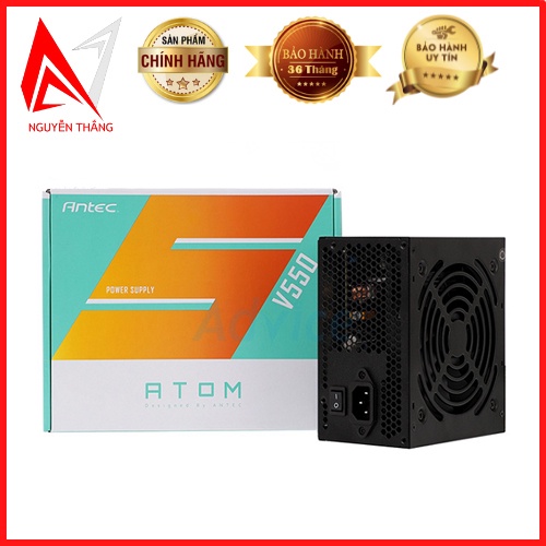 Nguồn Máy Tính Antec ATOM V550 550W New Chính Hãng