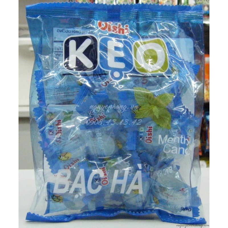 KẸO OISHI ĐỦ VỊ GÓI 90G