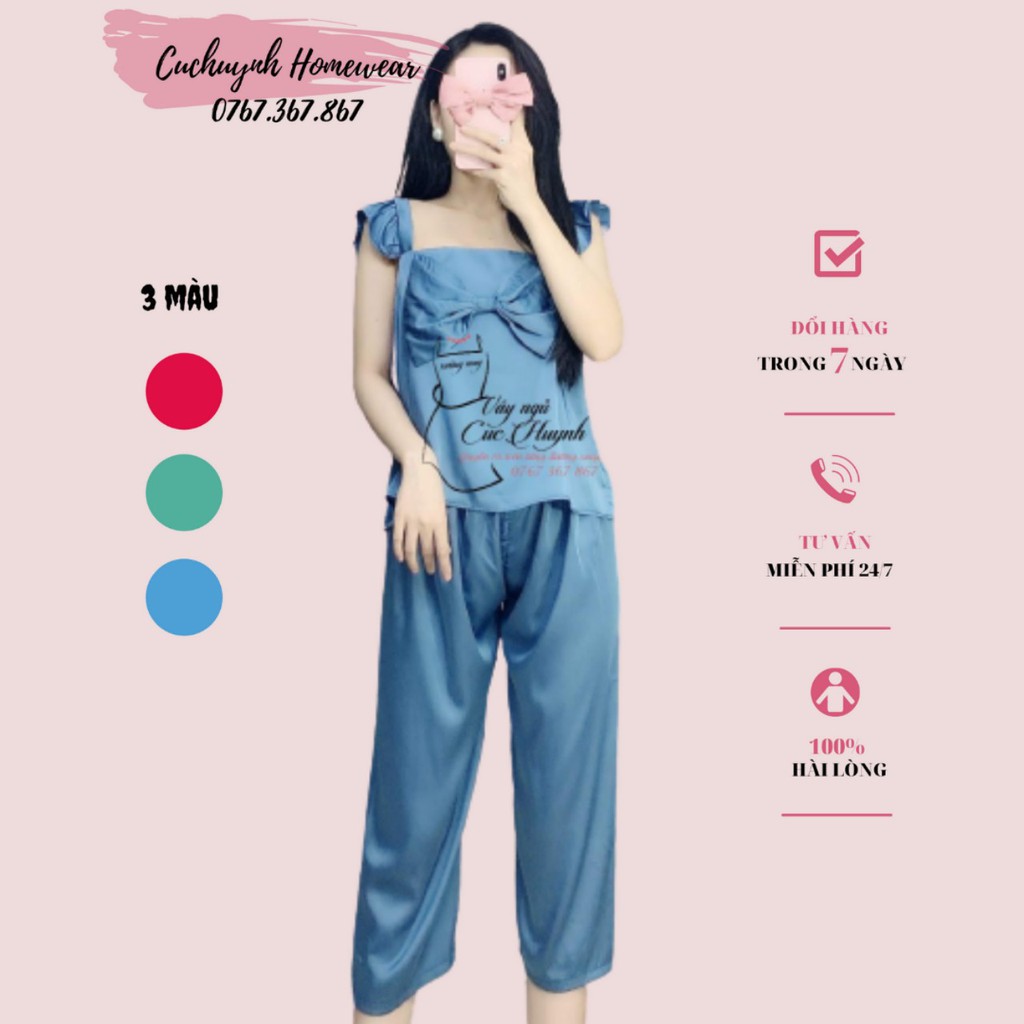 Đồ bộ nữ ❤️ HÀNG MAY ĐẸP ❤️ Đồ mặc nhà cao cấp BNL0009 cute, dễ thương, chất vải mềm mát, đủ size từ 40-80kg, ảnh thật