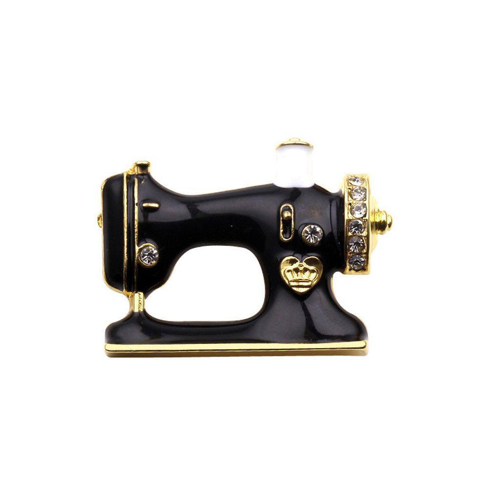 Kim Khâu SKJK|Trâm Cài Áo Thiết Kế Đơn Giản Sang Trọng|Ghim Cài Áo Màu Đen Thời Trang Cho Nữ