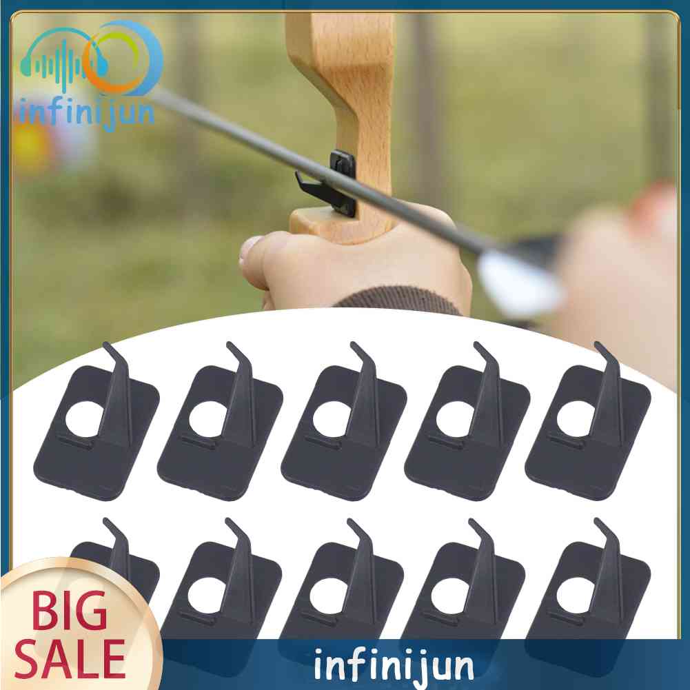 Set 10 Đệm Tự Dính Bằng Nhựa Cho Cung Tên Trái / Phải