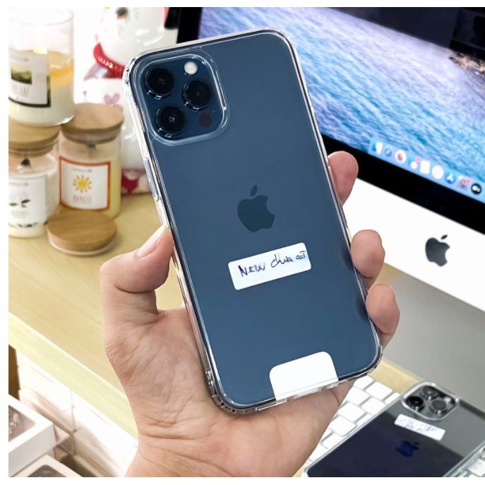Ốp lưng trong suốt Rock Pure cho Iphone 12 MINI/ 12 / 12 Pro / 12 Promax chống ố vàng chống shock