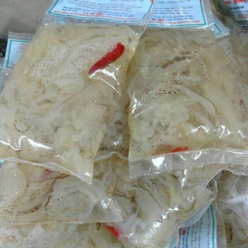 Sứa biển ăn liền gói 500gr cả nước ❤️ SALE SỐC ❤️ ăn gỏi, làm nộm