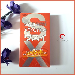 Bao cao su sagami xtreme love me orange siêu mỏng truyền nhiệt tức thì - ảnh sản phẩm 1
