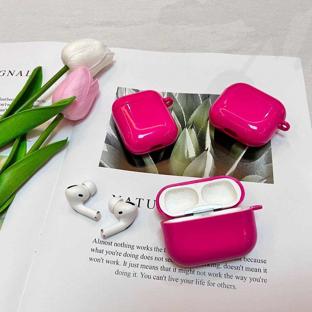Vỏ Bảo Vệ Hộp Sạc Tai Nghe Bluetooth Bằng TPU Mềm Màu Kẹo Cho Airpods 1 2 Pro 3