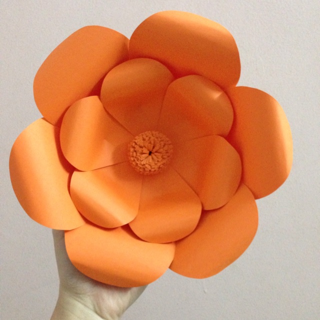 Combo hoa giấy backdrop size 40&20cm
