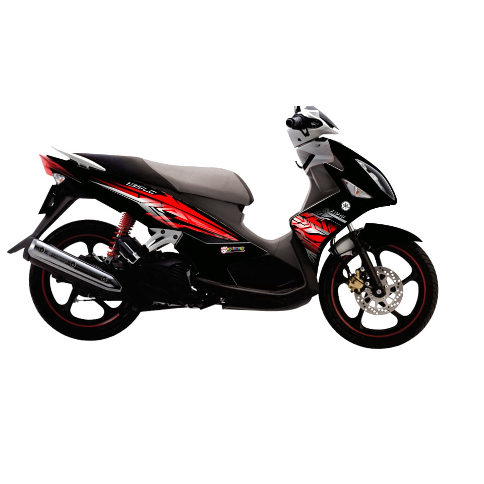 Tem rời nouvo 4 3D đỏ, trắng