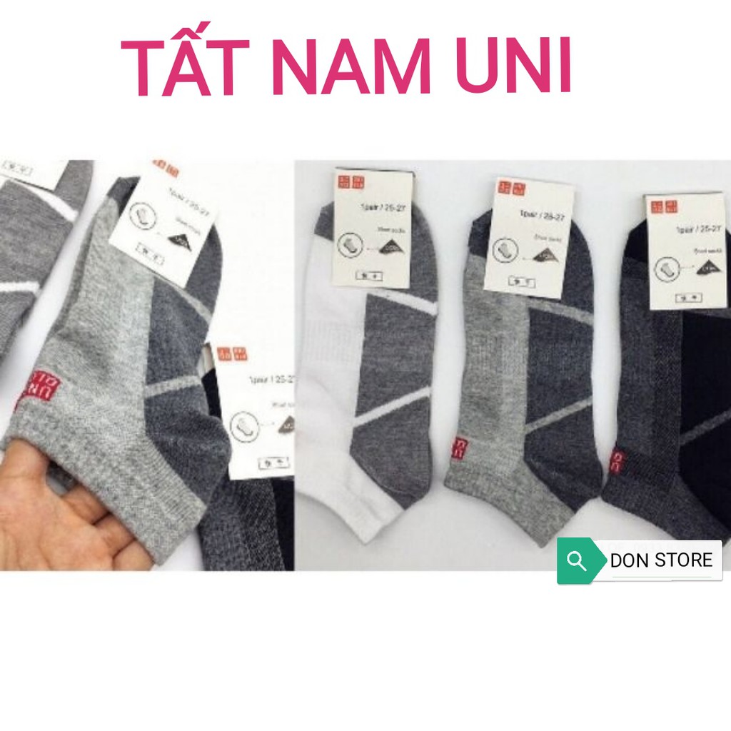 Tất, Vớ Nam Uni Cổ Ngắn Hàng Dày Đẹp