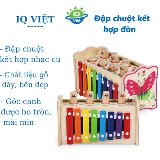 Đập chuột kết hợp đàn vui nhộn cho bé