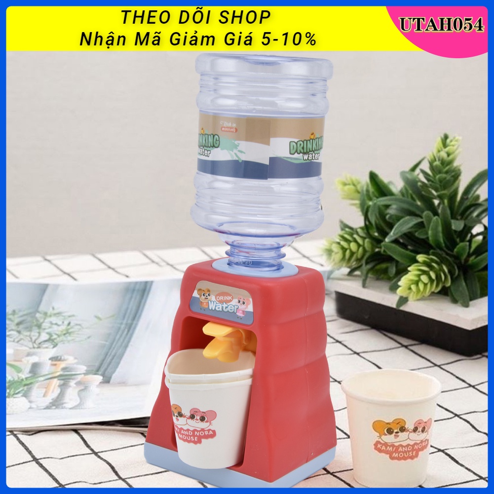 Hàng Sẵn Đồ chơi bình lấy nước mini có kèm cốc nước vui nhộn dành cho trẻ em Máy rút nước mô phỏng mini dễ thương Đồ chơi cho trẻ em【Utah054】