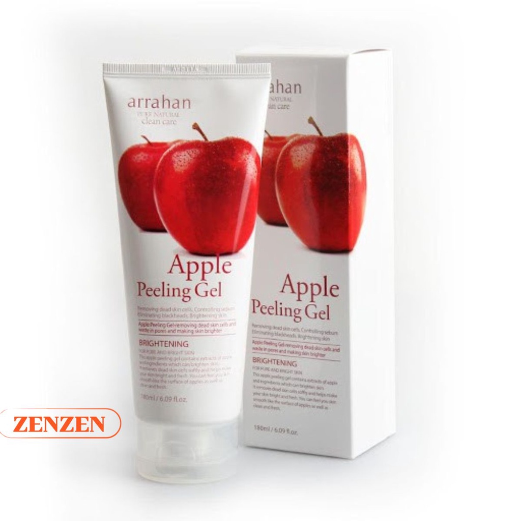 Tẩy Da Chết , Gel Tẩy Tế Bào Chết hương táo Arrahan Apple Peeling Gel - 180ml [ CHÍNH HÃNG ]