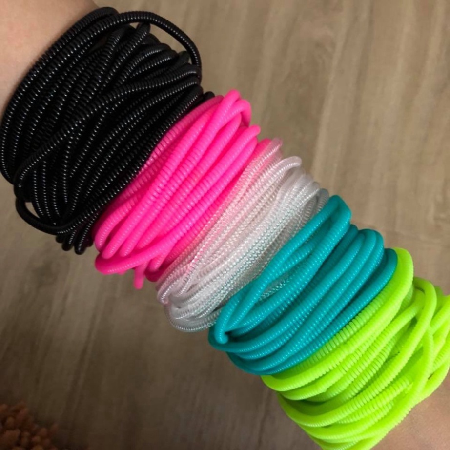 Dây quấn tai nghe cáp sạc - chống đứt - nhiều màu