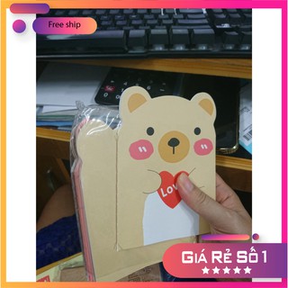 Freeship sổ tay hình thú cute dễ thương -thshop