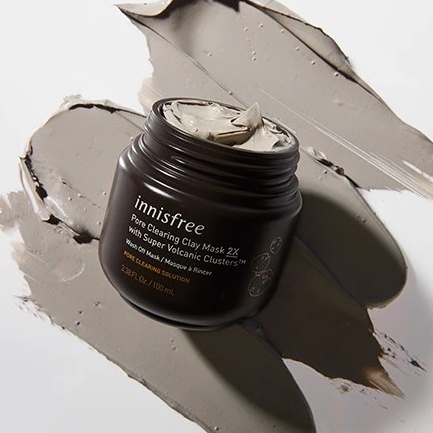 Mặt Nạ Đất Sét Từ Tro Núi Lửa Innisfree Super Volcanic Pore Clay Mask 2X 100ml