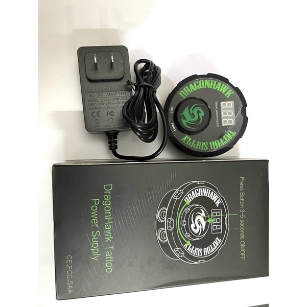 Nguồn Rồng, DRAGONHARK (Chính Hãng) Dùng Cho các Máy Phun Xăm