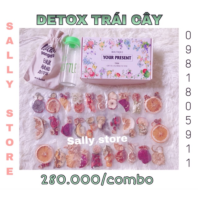 Detox trái cây sấy lạnh