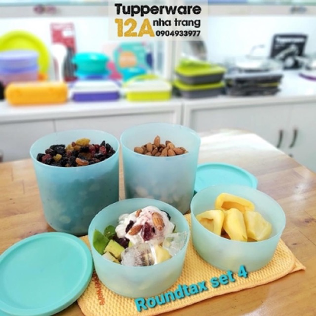 Tupperware - Hộp đựng thực phẩm roundstax - sản phẩm mới