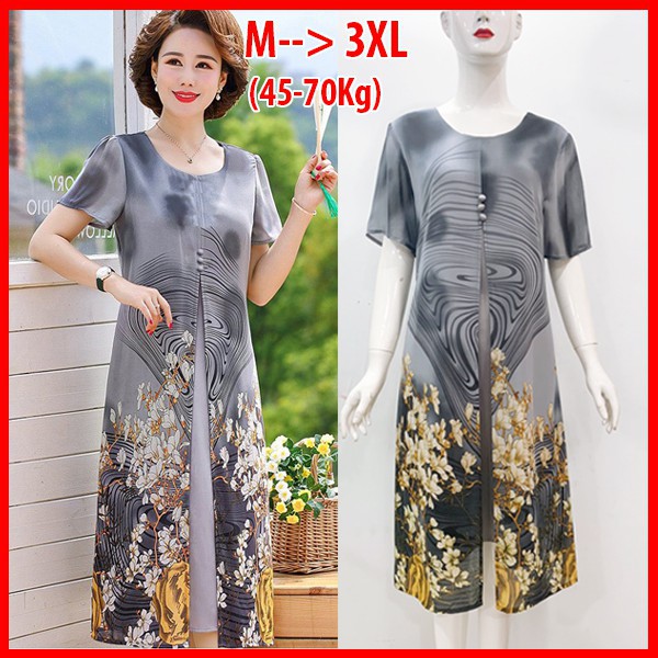 đầm trung niên BIGSIZE– ĐẦM SUÔNG DỰ TIỆC TRUNG NIÊN, KIỂU ĐẦM SUÔNG BIGSIZE, ĐẦM BIGSIZE TRUNG NIÊN U50 U60 3270 328