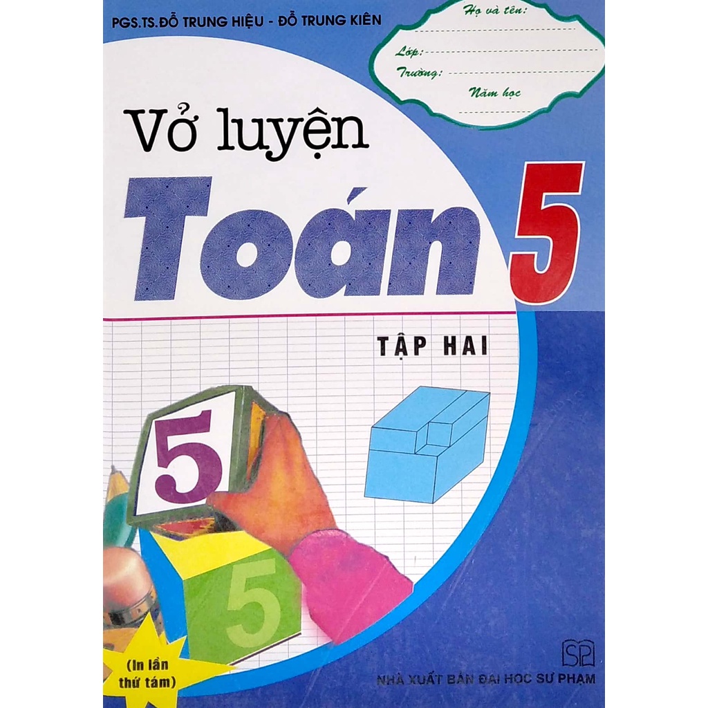 Sách Vở Luyện Toán 5  - Tập 2