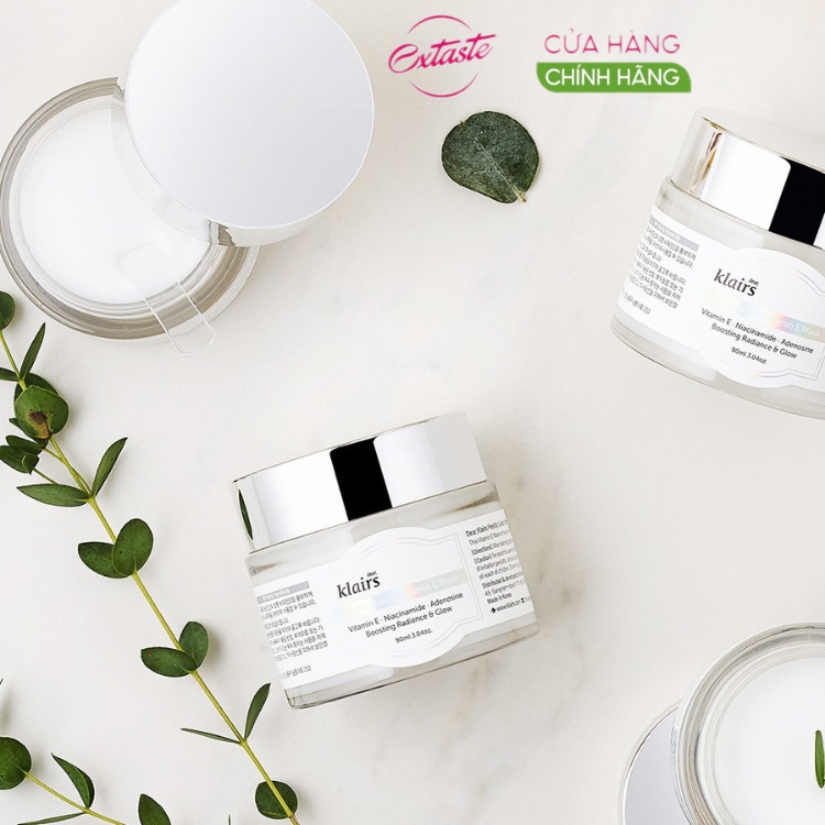 Mặt nạ ngủ dưỡng da Dear, Klairs Freshly Juiced Vitamin E Mask 90ml