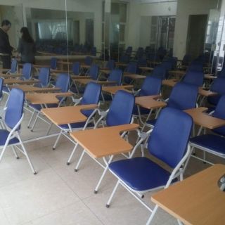 Ghế gấp liền bàn sinh viên