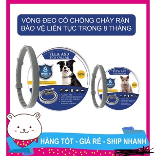 Vòng chống ve rận thảo dược cho chó mèo