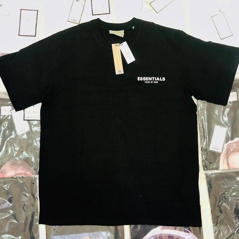 Áo thun 𝐄𝐒𝐒𝐄𝐍𝐓𝐈𝐀𝐋𝐒 vãi cotton 2 chiều, áo essentials nam nữ unisex form rộng tay lỡ size chuẩn, mẫu hot basic