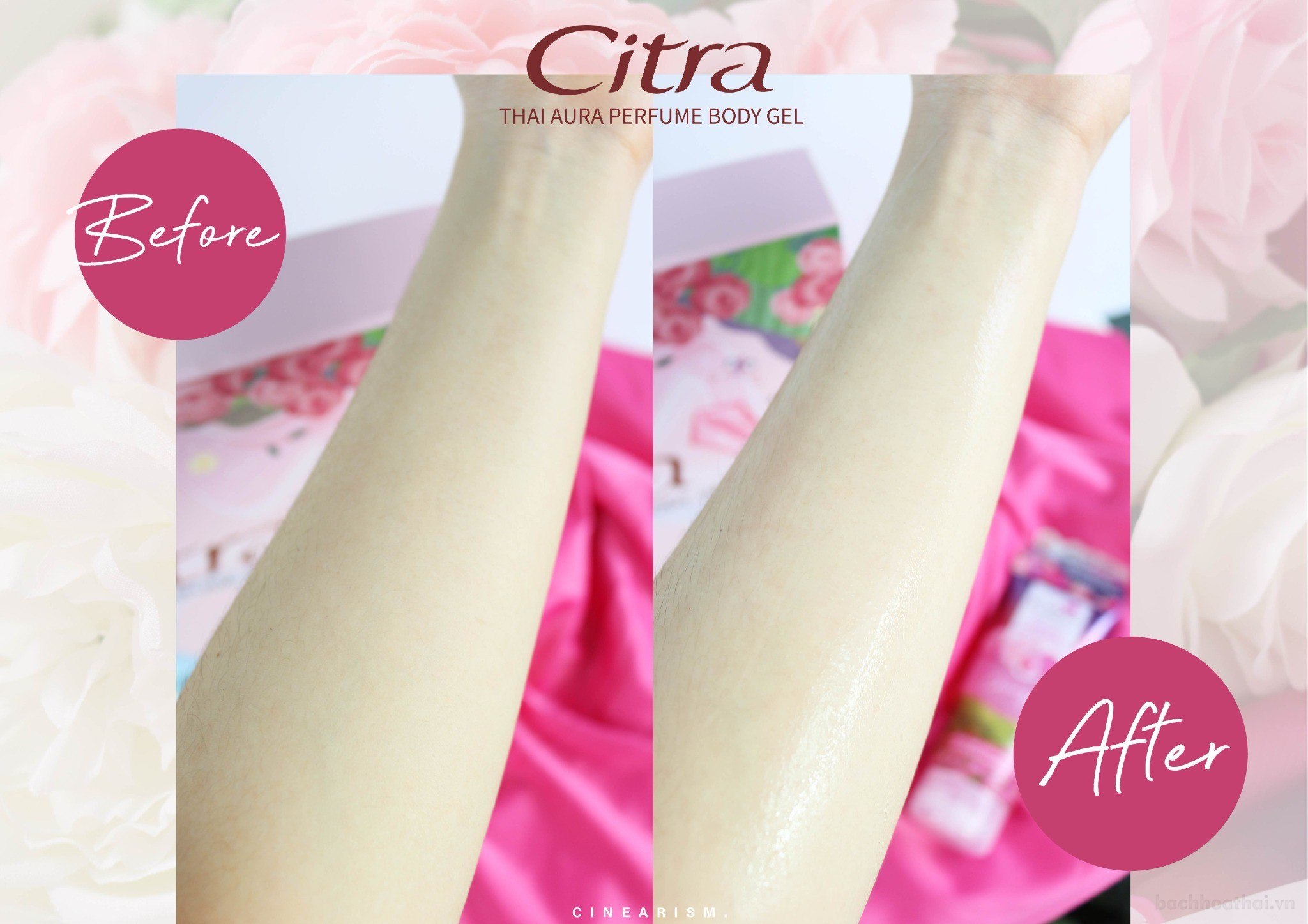 Citra Thai Aura Perfume Body Gel dưỡng thể hương nước hoa Thai Lan | BigBuy360 - bigbuy360.vn