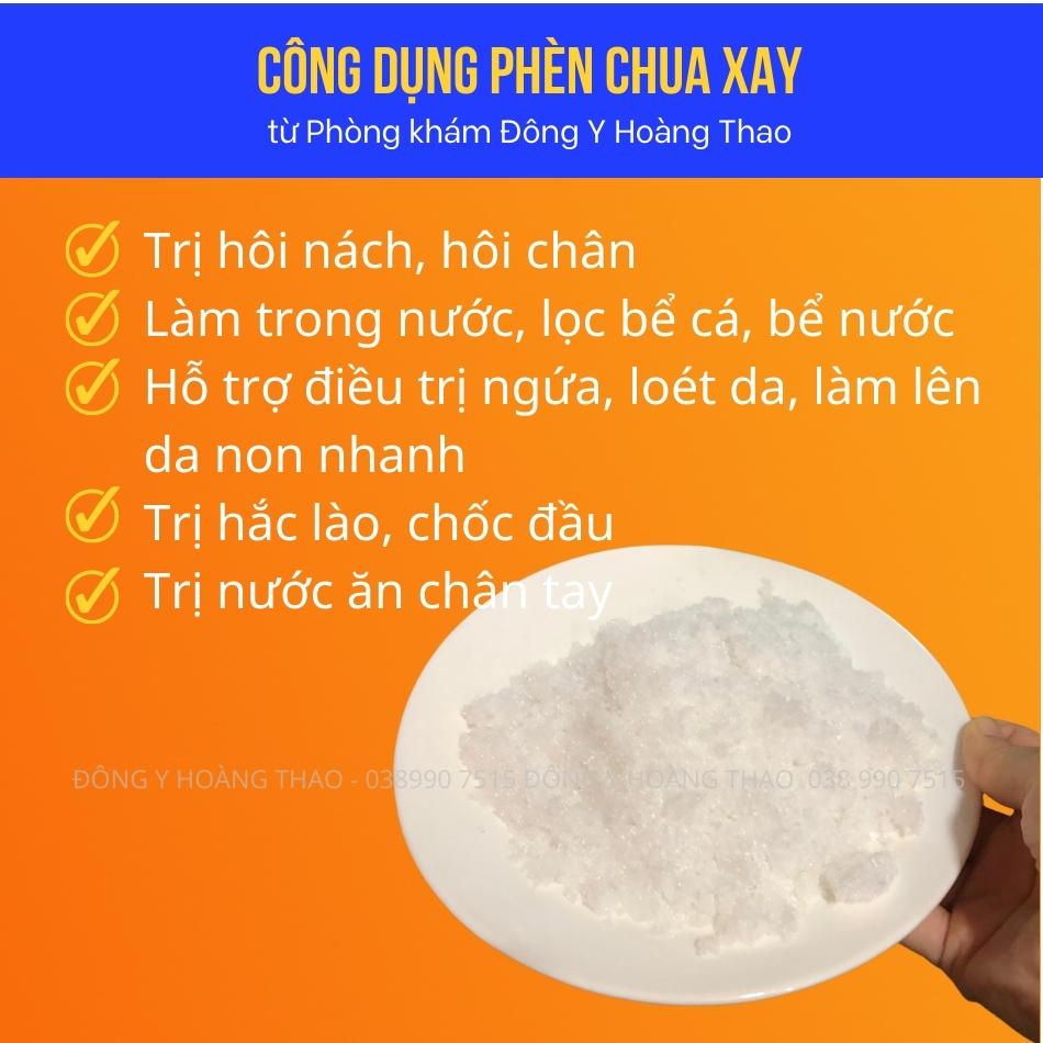 ✅ 2kg Phèn chua xay trắng, sạch khử mùi hôi nách, chân, lọc nước bể cá, nấu ăn