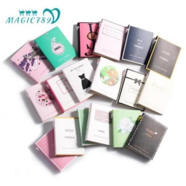 Nước hoa bỏ túi Magic789 hương hoa hồng thơm mát 2g