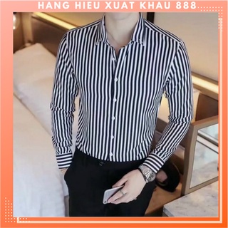 Tuyệt phẩm áo sơ mi nam kẻ sọc - chuẩn phom dáng - đường may nét - thời trang !!!