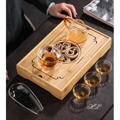 Khay trà tre cao cấp