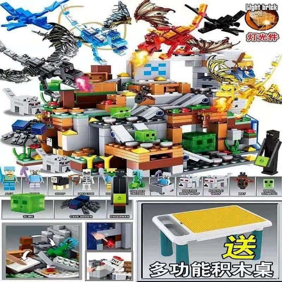 Tương thích với các khối xây dựng Lego lợi ích cho trẻ em làng thế giới của tôi Xếp hình Bóng ma Ninja 10 tuổi