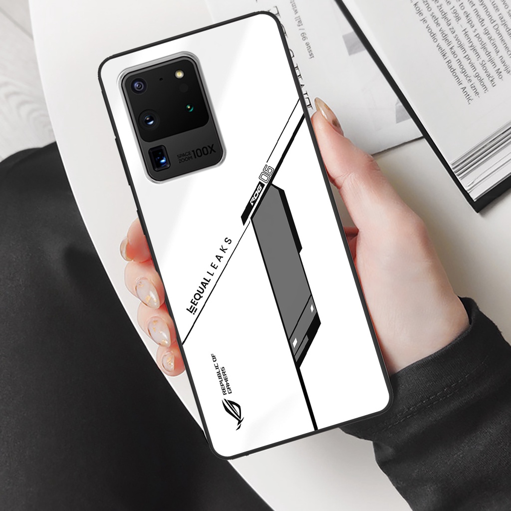 Ốp lưng điện thoại Samsung Galaxy S20 Ultra - Republic of Gamers, chất liệu kính cường lực